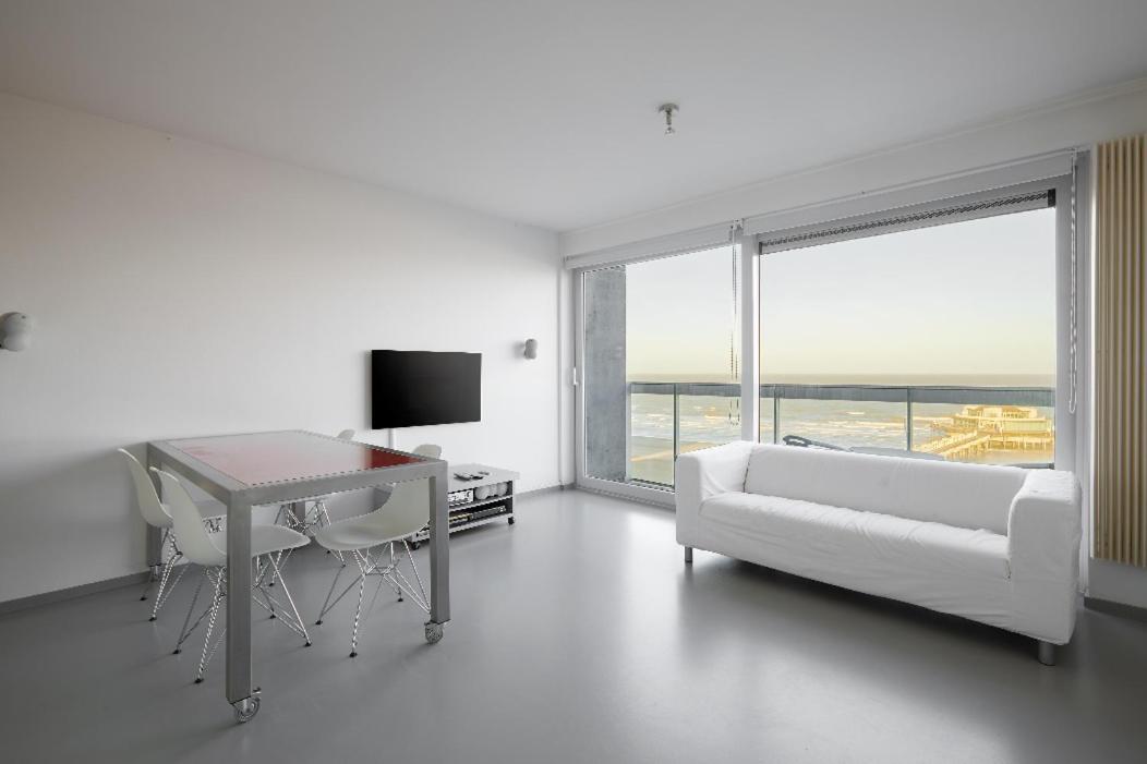 Beautiful Top Floor Seaview Studio Apartment B'Berge-Bruges بلانكنبرخ المظهر الخارجي الصورة