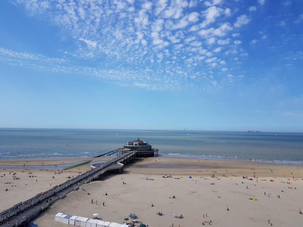 Beautiful Top Floor Seaview Studio Apartment B'Berge-Bruges بلانكنبرخ المظهر الخارجي الصورة